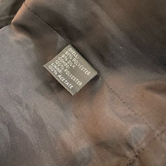 Carmen Marc Valvo black and tan strapless formal evening gown sz 8 - Picture 4 of 8